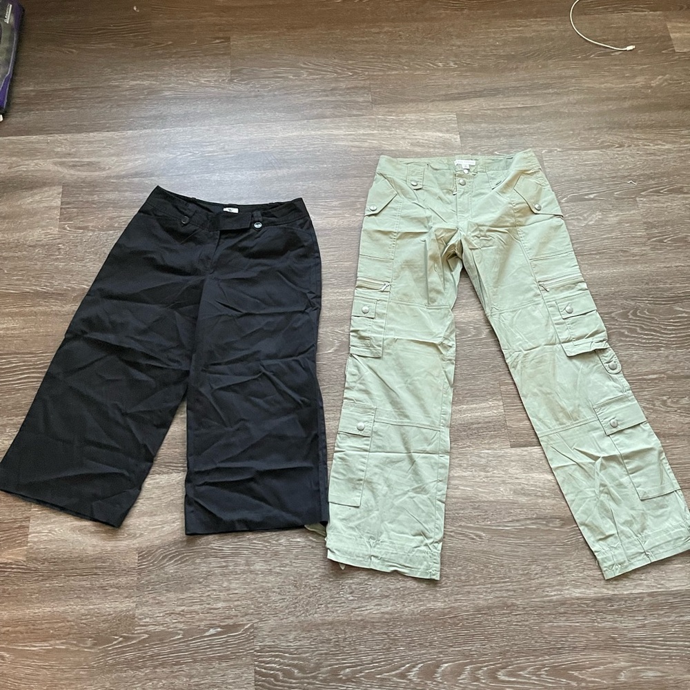 Final price! Size 8 wide leg pant bundle